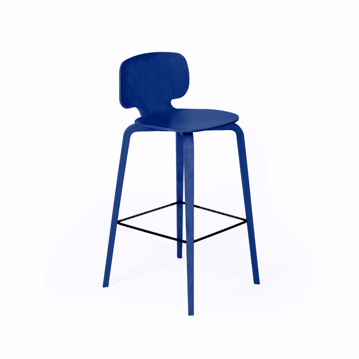 LA CHAISE DE BAR H10 x Margaux Keller - Hêtre bleu