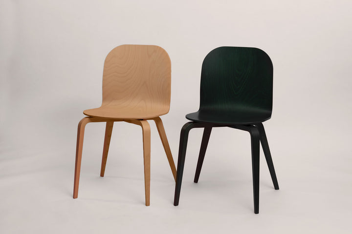 The CL10b chair - Natural beech