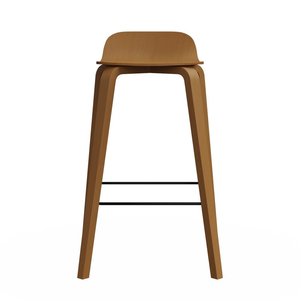 chaise de bar en bois design hetre made in france