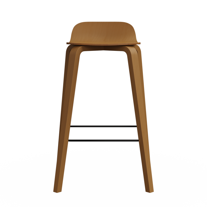 chaise de bar en bois design hetre made in france