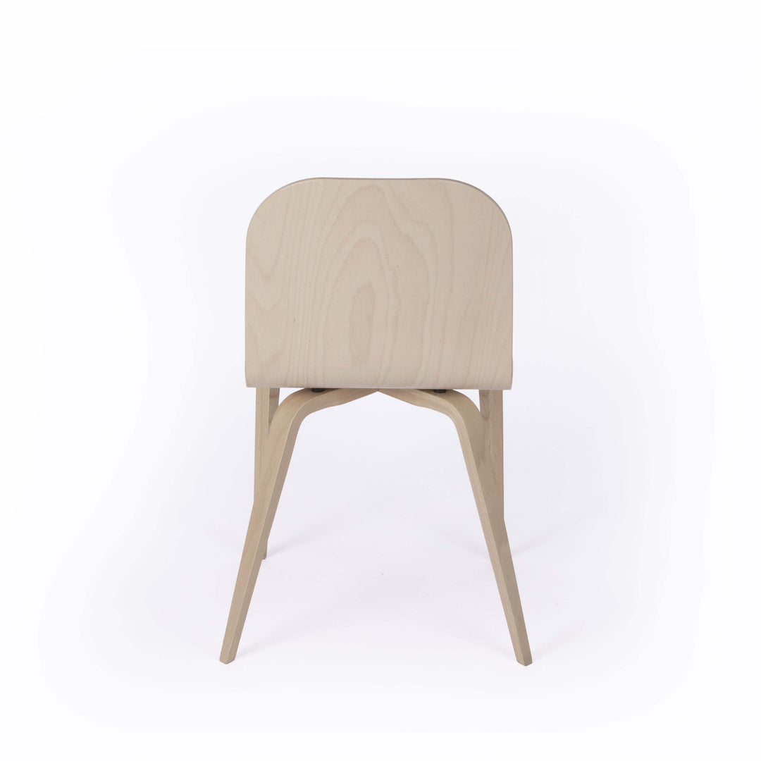 Chaise en bois minimaliste sable