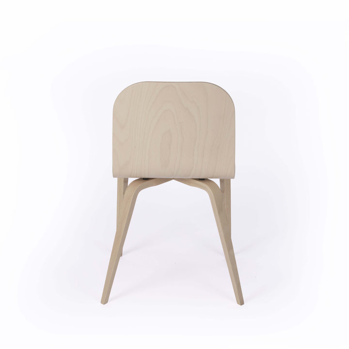 Chaise en bois minimaliste sable