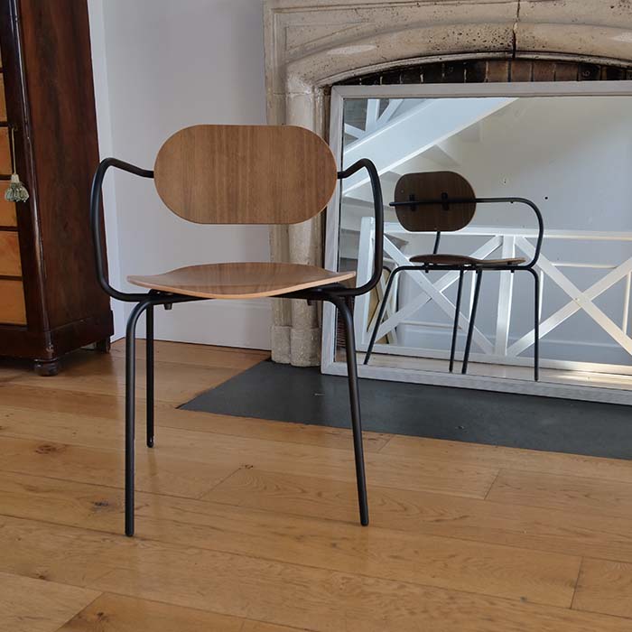 chaise en bois made in france salon