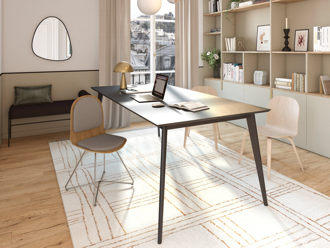 chaise design en chêne