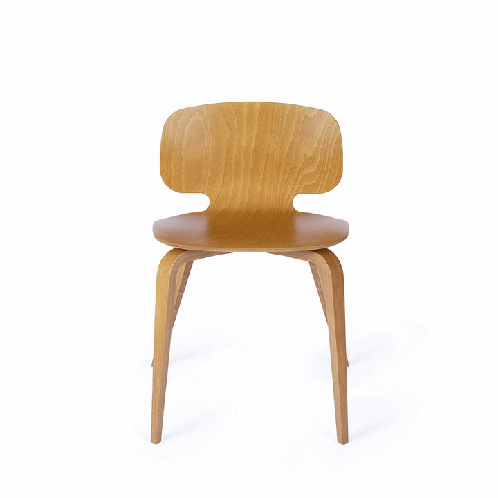 chaise en hêtre teinté