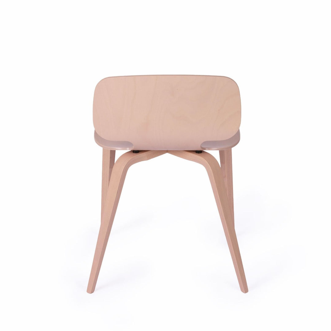 chaise rose pastel