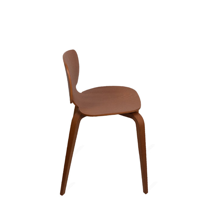 chaise design cerisier
