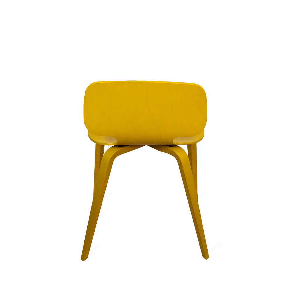 Chaise design jaune