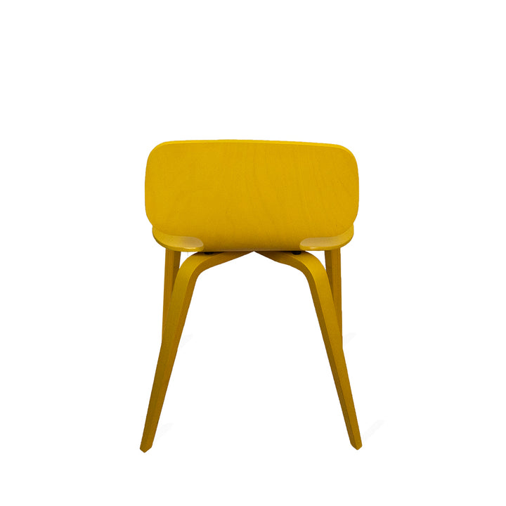 Chaise design jaune