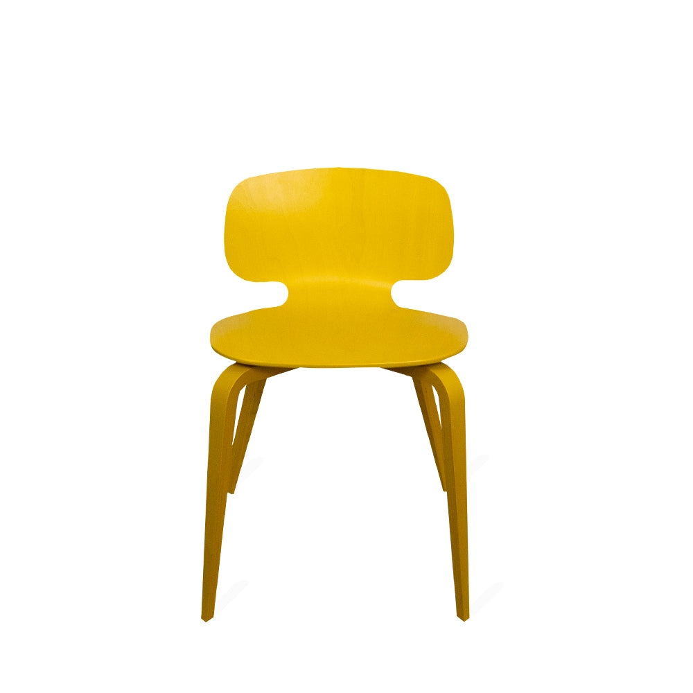 Chaise design jaune