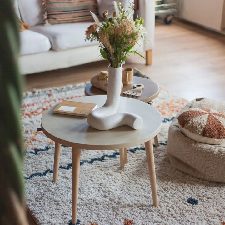 Table gigogne camel et sable