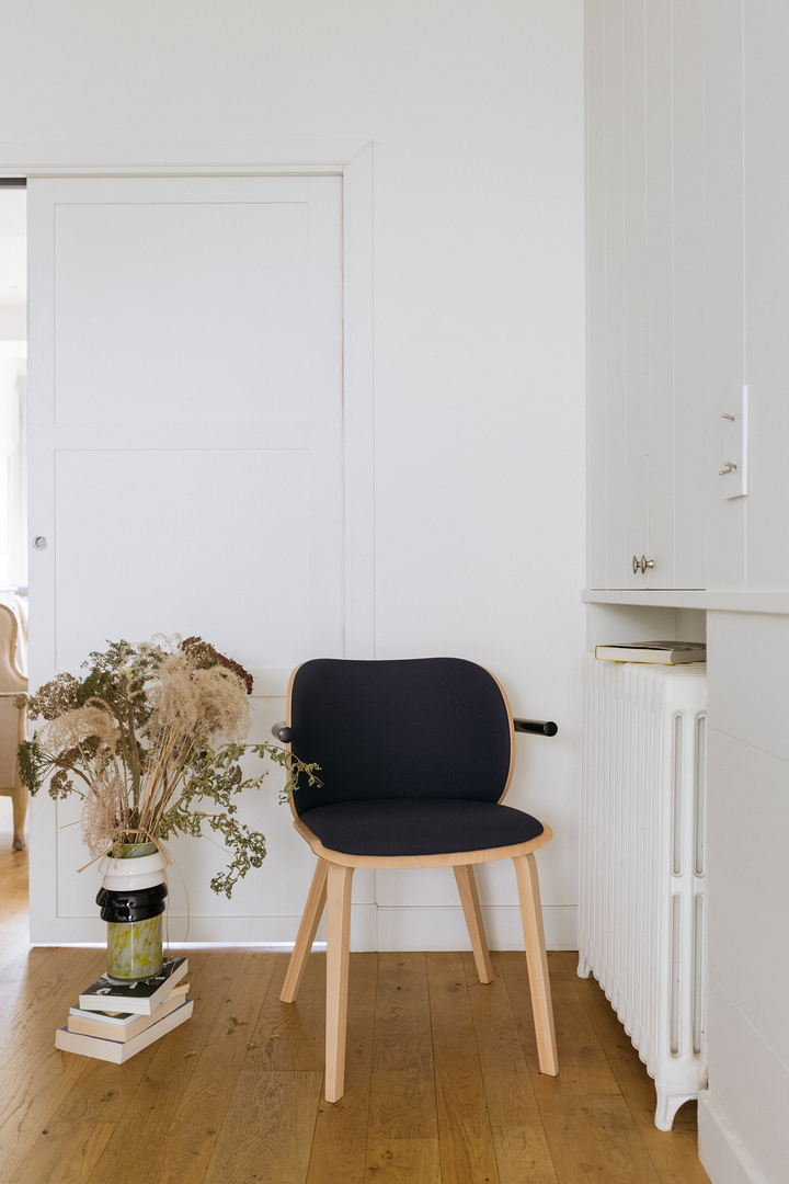 SR10 chaise bois naturel bureau teletravail minimaliste made in france