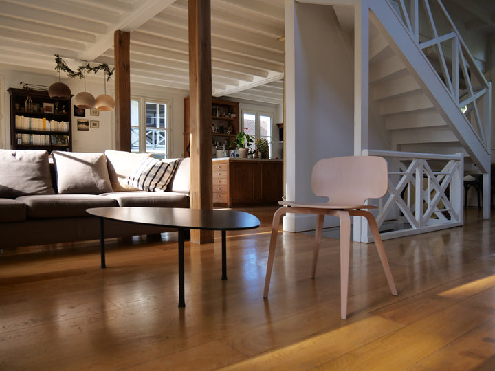 chaise française en hêtre naturel