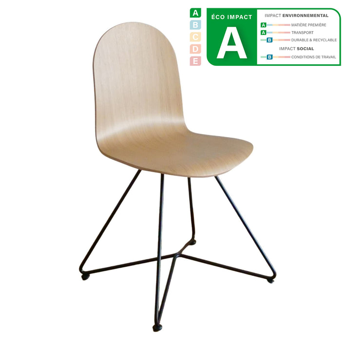 Chaise en chêne naturel