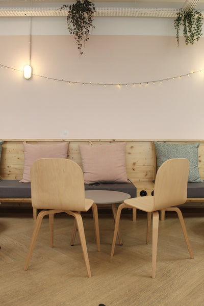 Nos chaises chez Morning Coworking