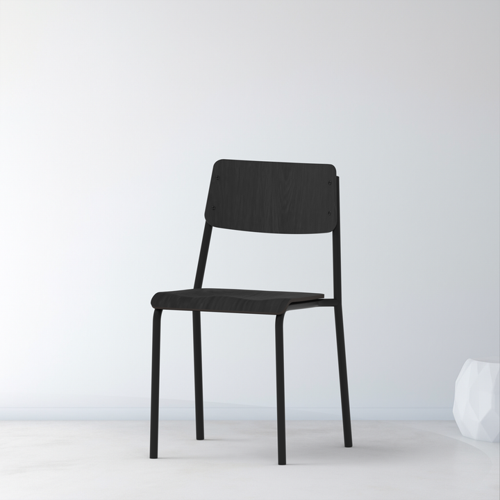La chaise R10 - Hêtre noir