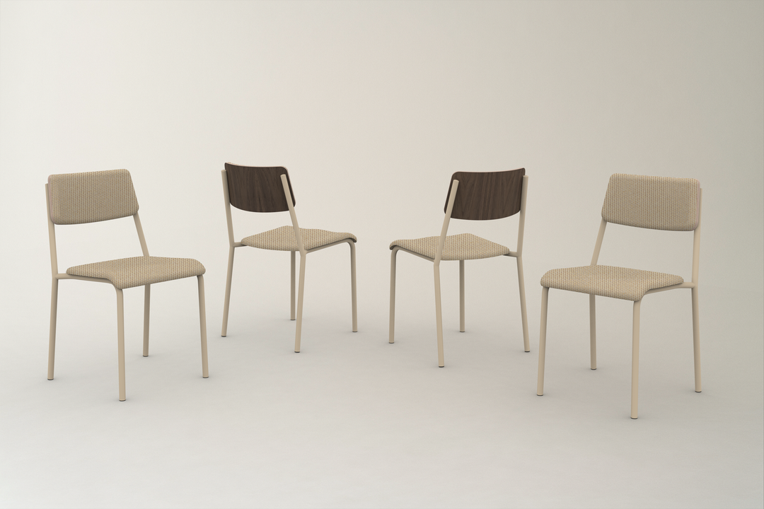 La chaise R10 - Noyer