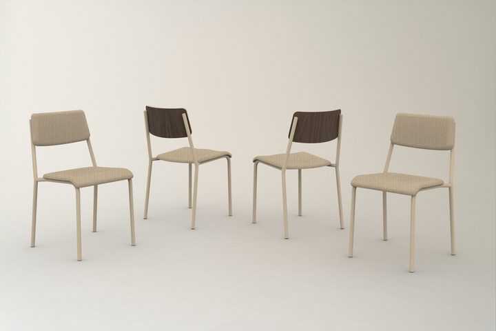 La chaise R10 - Noyer