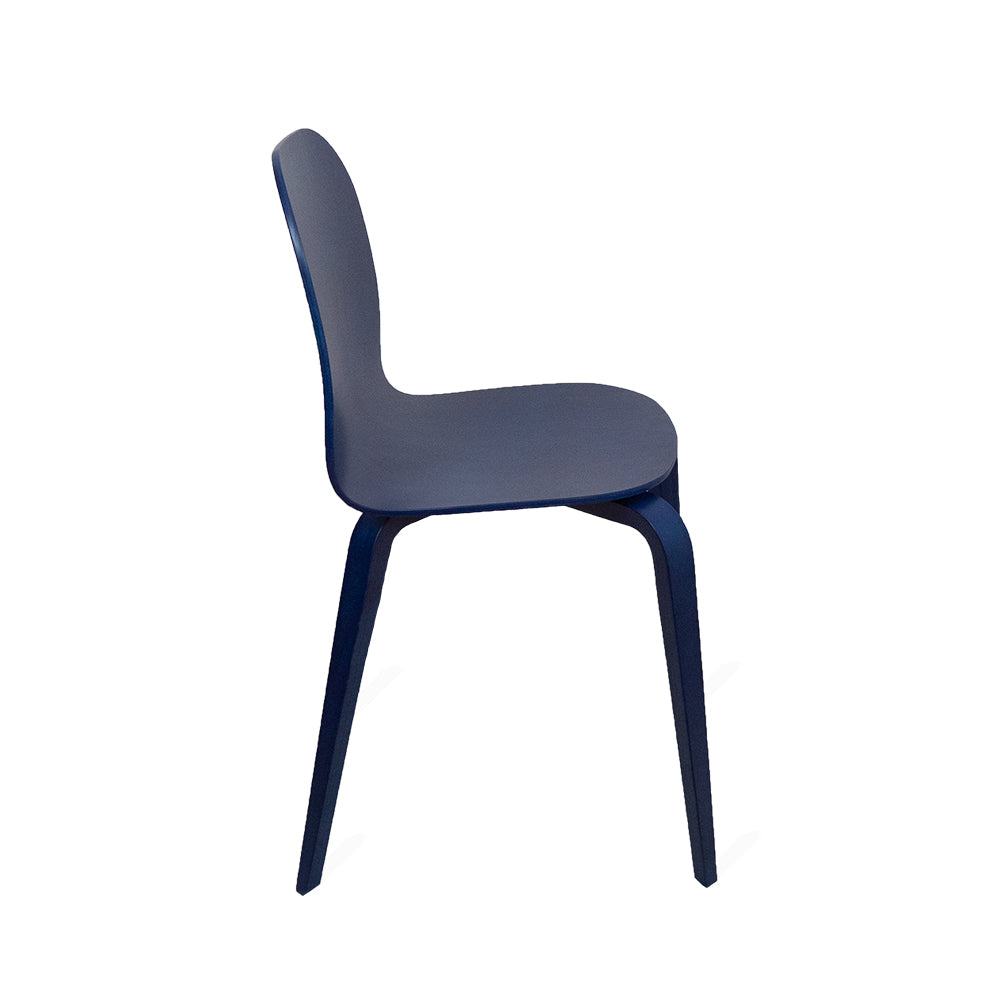 chaise bleu made in france