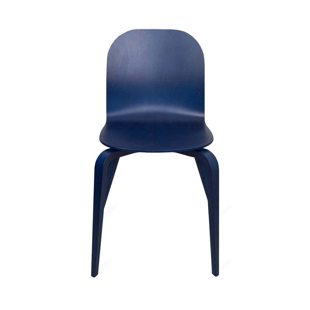 chaise bleu made in france