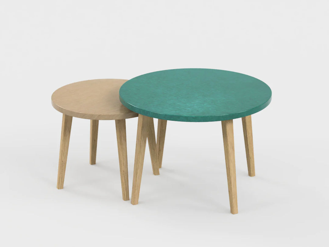 Table gigogne Terre de Sienne 
