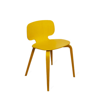 Chaise design jaune