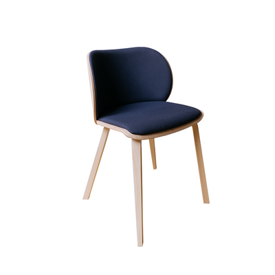 SR10 chaise bois naturel bureau teletravail minimaliste made in france