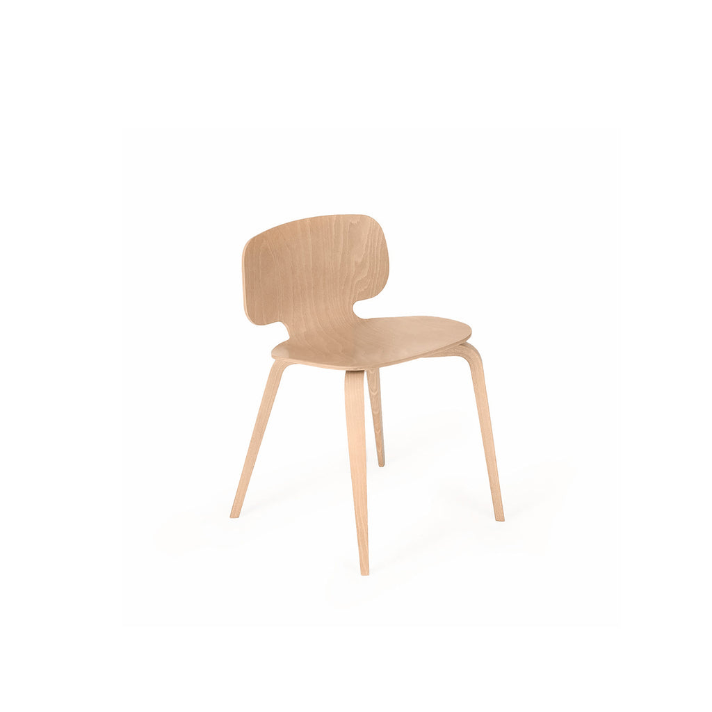 Chaise enfant en bois massif vernis naturel LOUISE